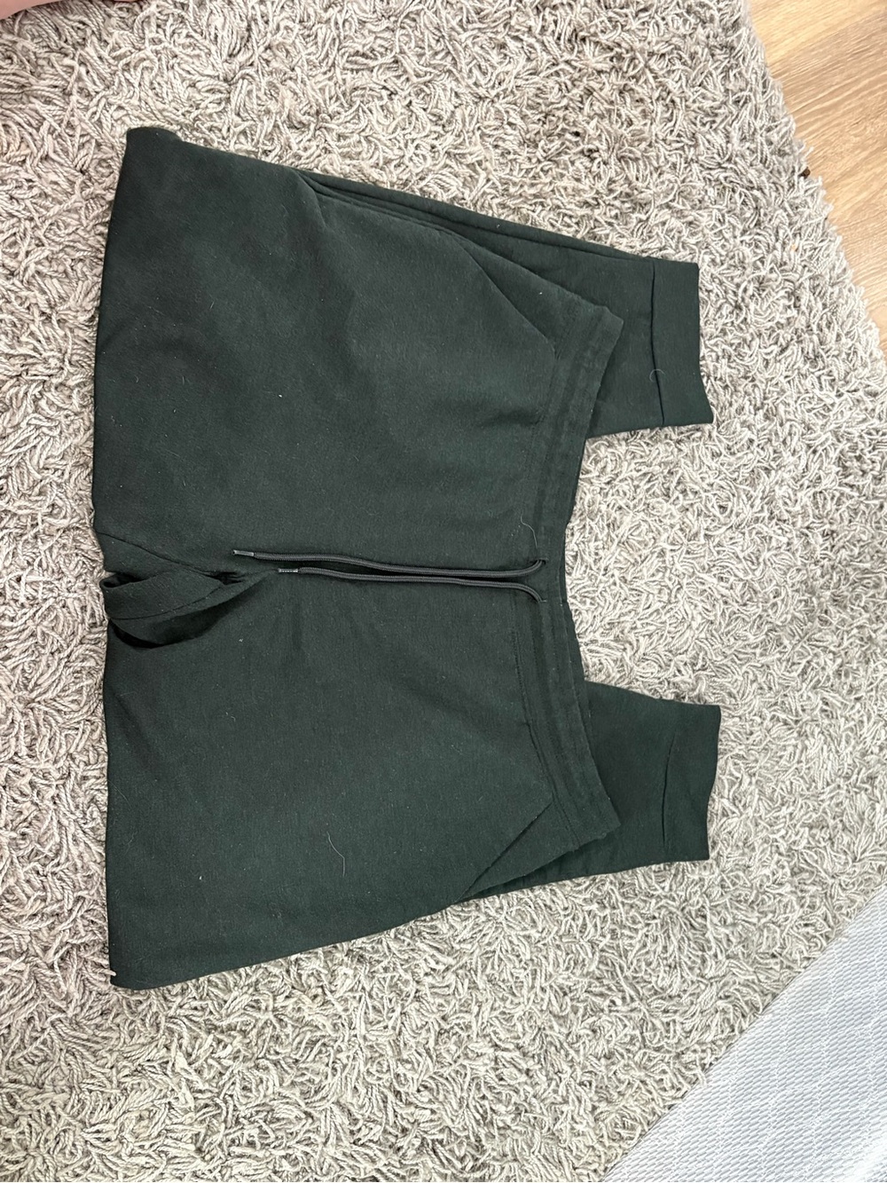 Green Drawstring Sweatshorts